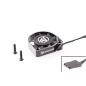 Preview: RUDDOG 40mm Aluminium HV High Speed Cooling Fan Anschluss