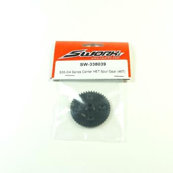 SWORKz HET Center HET Spur Gear (46T) - Hauptzahnrad