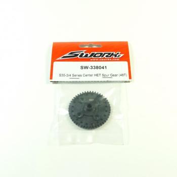 SWORKz HET Center HET Spur Gear (48T) - Hauptzahnrad