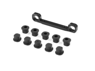 XB8 ALU FRONT UPPER ARM HOLDER FOR SEMI-SPLIT BULKHEAD XRAY