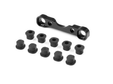 XB8 ALU vo LOWER SUSP. HOLDER FOR SEMI-SPLIT BULKHEAD REAR XRAY