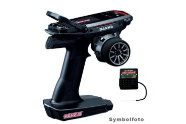 Sanwa M17S FH5 + RX493i Receiver + TX Battery installed