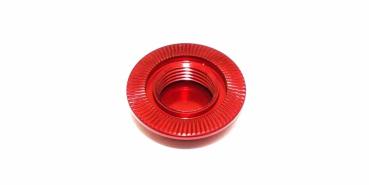 Gezahnte geschlossene Radmutter Kyosho Inferno 1:8 (4) Rot
