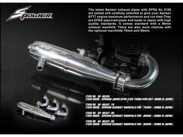 SWORKz Spower Japan B7TT Factory Tuned .21 Racing Engine inkl. Reso-Kit EFRA 2155 # 1Set.