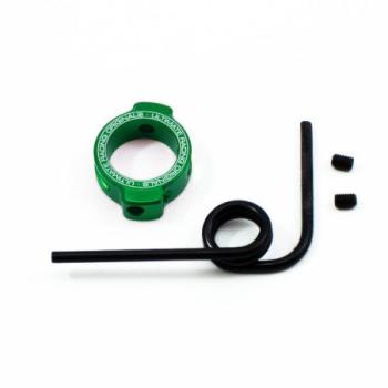 ULTIMATE MUFFLER SUPPORT ALU. RING (GREEN)