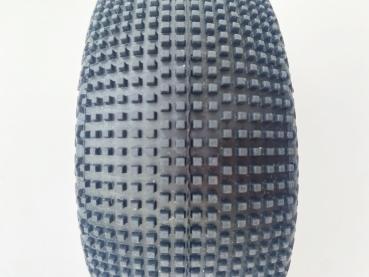 TPRO 1/8 Truggy LOOPER Tire Pre-Mounted (WH)