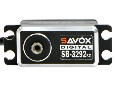 SAVÖX SB-3292SG Standard Size Digital Brushless Servo Aluminium Case 8,4V 55kg/0,055sek