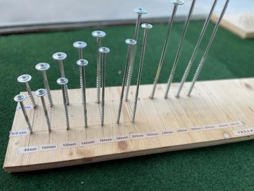 Holzbauschraube-Tellerkopf-Sortiment
