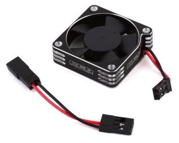 Aluminium High-Speed HV Lüfter 35mm silber/schwarz EcoPower nP0426