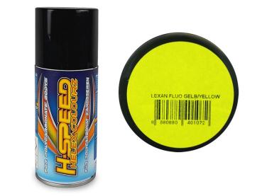 Lexan Spray Fluo gelb/yellow 150ml H-SPEED nP126