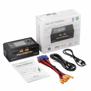 GensAce Ladegeraet iMars D300 PLUS Dual Channel (EU) Schwarz