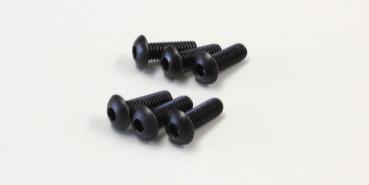 Rundkopf Sechskantschrauben fuer B.A.R. MP9 M2x5mm (10) Kyosho