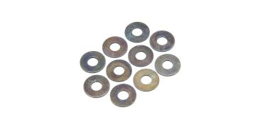 Unterlegscheiben M2x6x0.4mm (10) Kyosho - bei Versteifungsplatte Vorn
