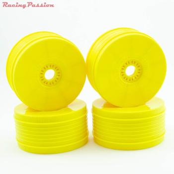 PROCIRCUIT VORTEX Felgen V2 in Neon Gelb (24pcs) für 1/8 Buggy