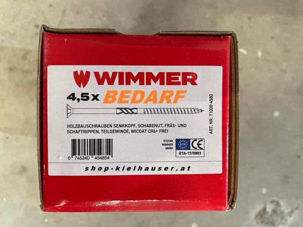 Spanplattenschrauben 4,0 - 5,0mm Torx, verzinkt