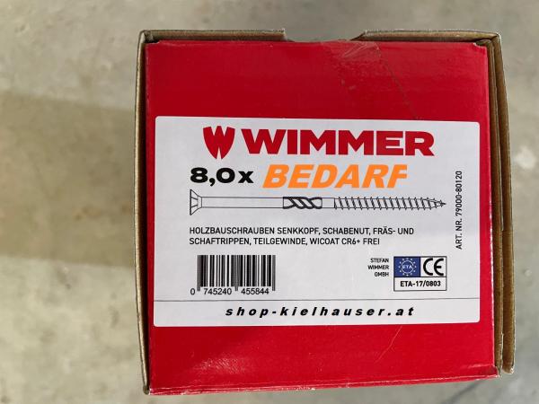 Spanplattenschrauben 8,0mm Torx, verzinkt