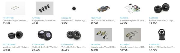 Kyosho EZ Series Axxe 2.0 2WD 1:10 Readyset Type.1 Orange