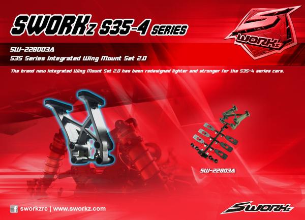 SWORKz S35 Series Integrated Wing Mount Set 2.0