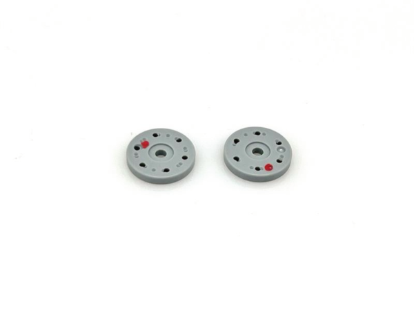 SWORKz 1/8 BBS Precision Plastic Shock Piston(1.4X6Holes)(RD)(2PC)