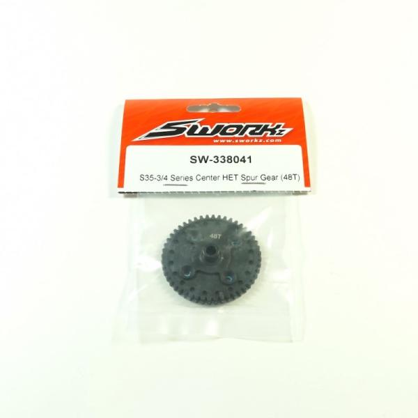 SWORKz HET Center HET Spur Gear (48T) - Hauptzahnrad
