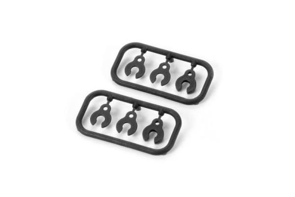 XB8 Nachlauf-Clipse (2) XRAY