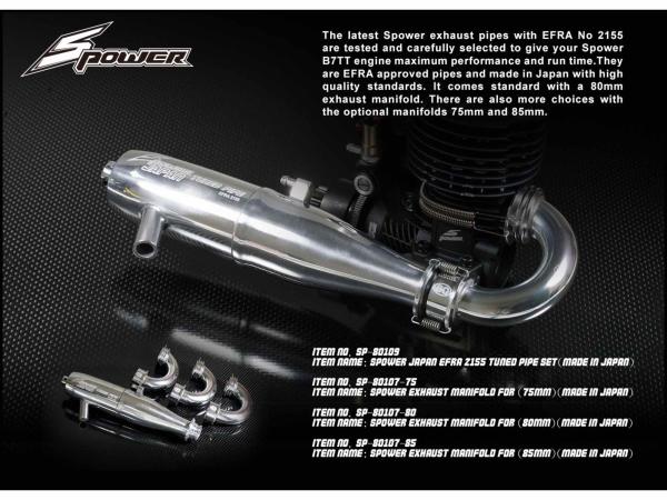 SWORKz Spower Japan B7TT Factory Tuned .21 Racing Engine inkl. Reso-Kit EFRA 2155 # 1Set.