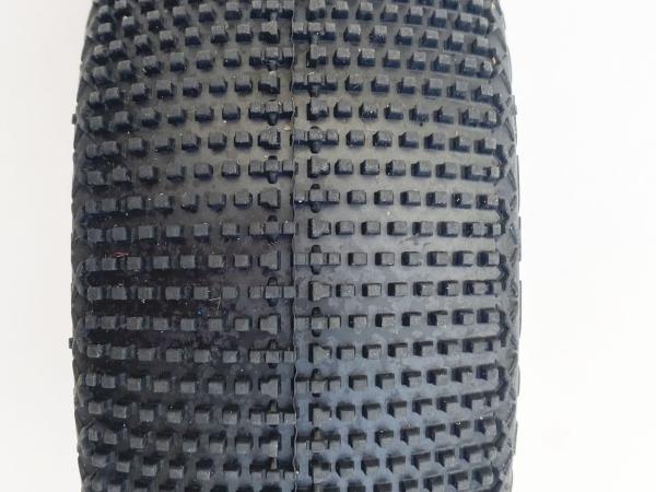 TPRO 1/8 Truggy MAGIC SQUARE Tire Pre-Mounted (WH)