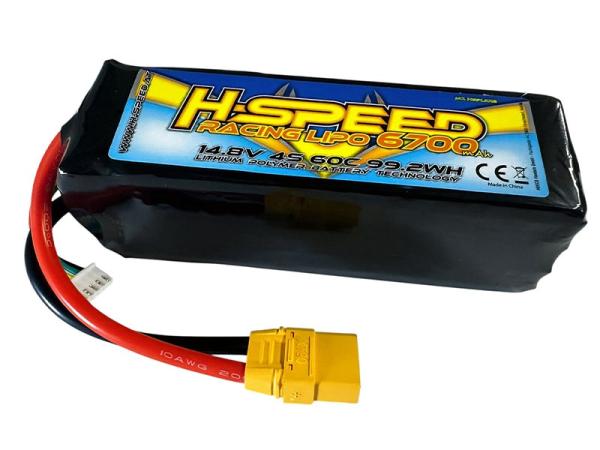 LiPo 6700mAh 14.8V 60C