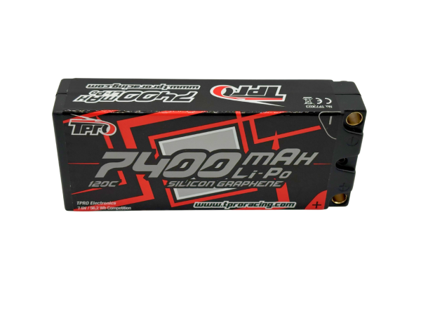 TPRO Electronics HV LIPO Competition 7,6V 7400mAh 120C 5mm Mid-Shorty