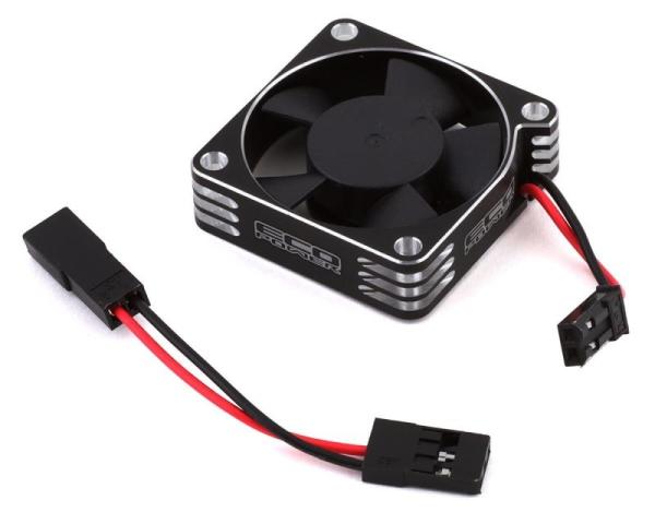 Aluminium High-Speed HV Lüfter 35mm silber/schwarz EcoPower nP0426