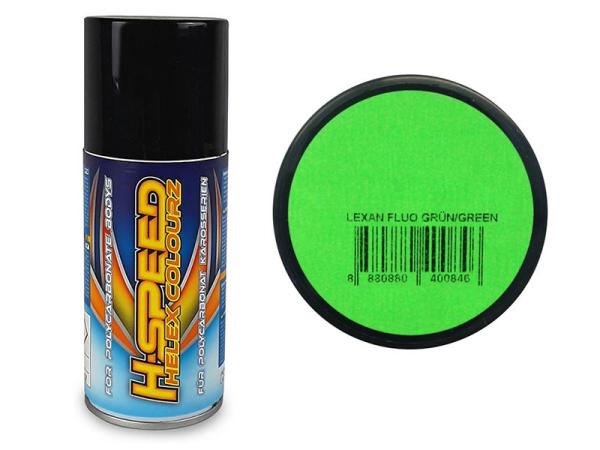 Lexan Spray Fluo grün/green 150ml H-SPEED nP126