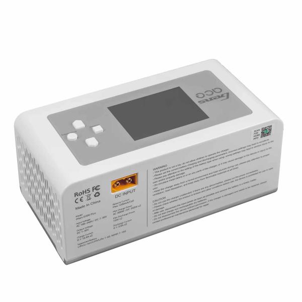 GensAce Ladegeraet iMars D300 PLUS Dual Channel (EU) Weiss