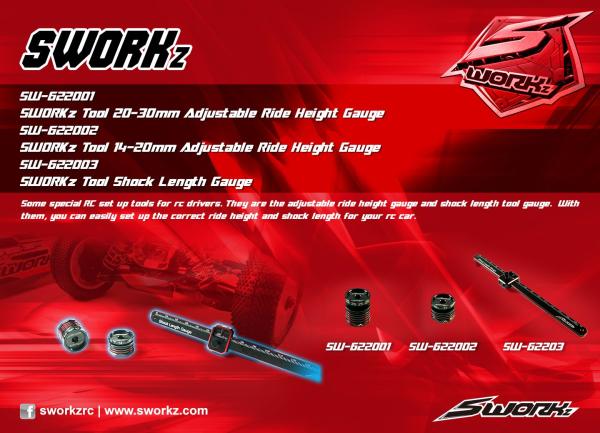 SWORKz 20 - 30mm Einstellbare Höhenkontrolle