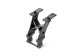 NEU XB8 COMPOSITE REAR WING HOLDER - EXTENDED SUPPORT AREA XRAY