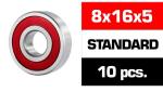 Ultimate 8x16x5 "HS" 2RS Kugellager 10 Stück