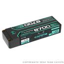 Racing Lipo Battery, 145C, 8700mAh, 2S1P, 7.4V,